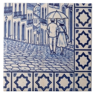 Azulejo Mural de Salvador Baldosa 6 de 6 Abajo Der