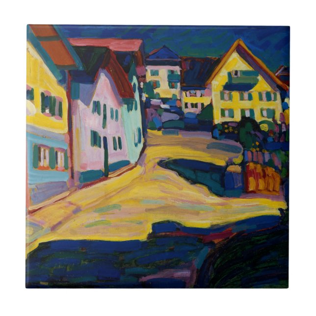 Azulejo Murnau Burggrabenstrasse 1 - Wassily Kandinsky (Frente)