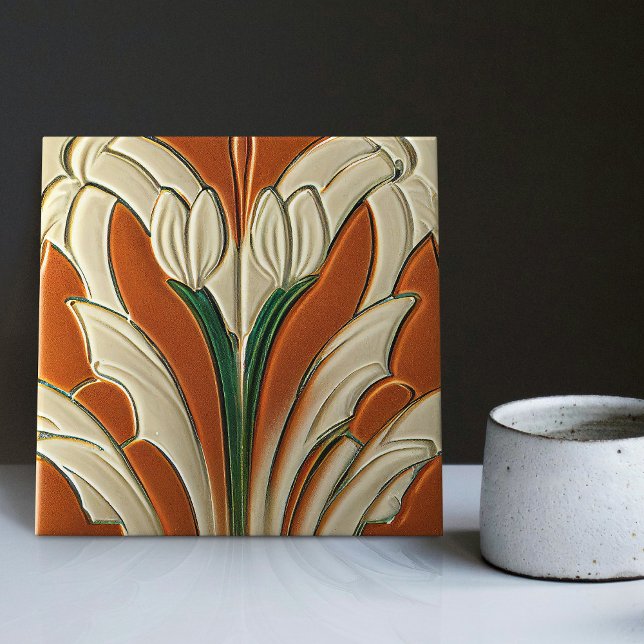 Azulejo Muro de flores Art Decó Decó Art Nouveau (Subido por el creador)