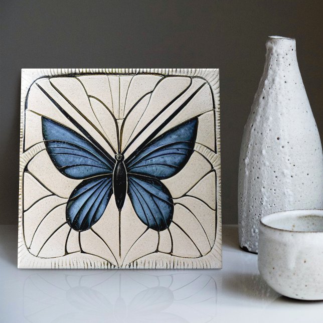 Azulejo Muro de mariposa Art Deco Decoración cerámica Art  (Subido por el creador)