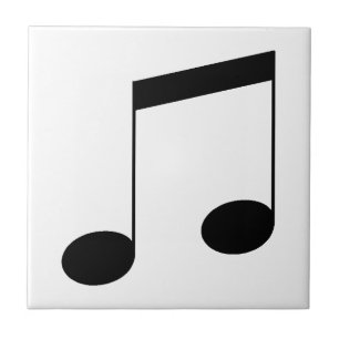 Azulejo Music One Black Beam Note,