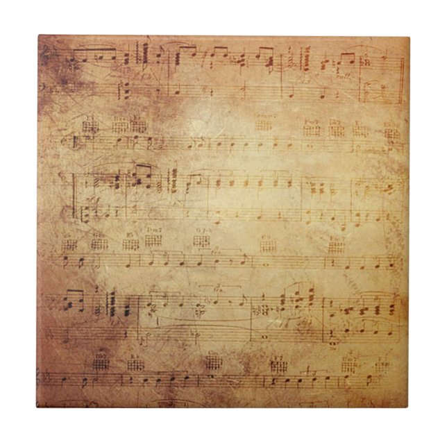 Azulejo Música antigua (Frente)