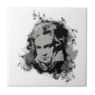 Azulejo Música clásica del compositor alemán Beethoven