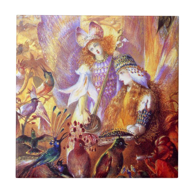 Azulejo Música de hadas (Frente)