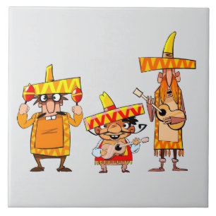 Azulejo músicos mexicanos