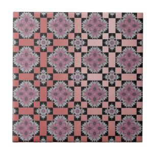 Azulejo MVB Moda Gerbera Flor Rosa Lámina