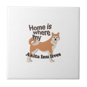 Azulejo My Akita Inu