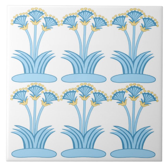 Azulejo Mycenae Floral Tile (Frente)