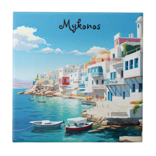 Azulejo Mykonos