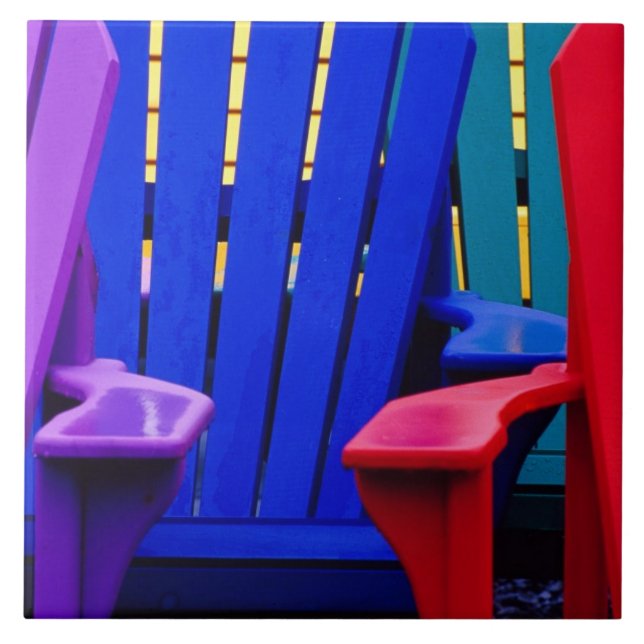 Azulejo N.A. Canadá, Nueva Escocia, Bridgewater. Colorido  (Frente)