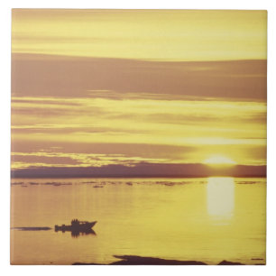 Azulejo NA, Canadá, Ártico canadiense, isla de Baffin