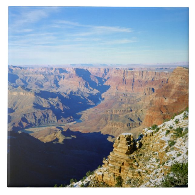Azulejo NA, EE.UU., Arizona. Parque Nacional del Gran Cañó (Frente)
