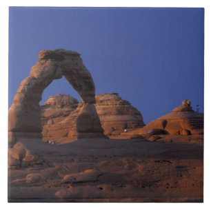 Azulejo NA, EE. UU., Utah, Parque Nacional Arches. Delicad