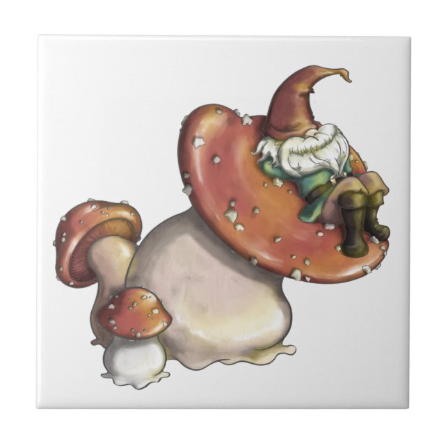 Azulejo Napping Gnome (Frente)