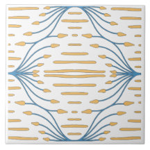 Naranja Azul Rosa Abstracto Mediterráneo Español