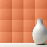 Azulejo Naranja de coral sólido<br><div class="desc">Diseño de naranja de coral sólido.</div>