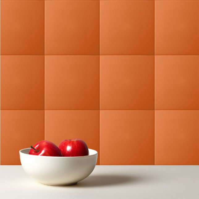 Azulejo Naranja de squash sólido (Subido por el creador)