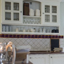 Azulejo Naranja morado de patrón de verduras cortas