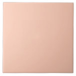 Azulejo Naranja Pastel Color sólido Minimalista<br><div class="desc">Agradable primavera claro color pastel de albaricoque naranja de durazno. Minimalista,  sencillo y moderno estilo moda pastel estético en un delicado color violeta y sólido. Decoración naranja pastel,  decoración estética de naranja pastel,  cocina naranja pastel y colores naranjas pastel. Tejas de cerámica naranja pastel.</div>