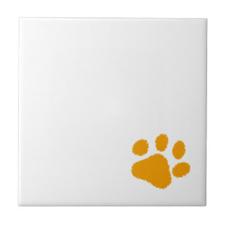 Azulejo Naranja Paw