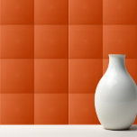 Azulejo Naranja quemado oscuro sólido<br><div class="desc">Diseño de naranja quemado oscuro sólido.</div>