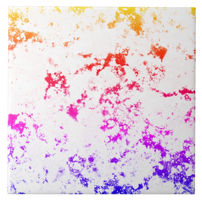 Azulejo Naranja rosa Marble púrpura Pintura Esplash Resume (Frente)