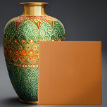 Azulejo Naranja sólido de coordenadas<br><div class="desc">Este cálido mosaico naranja plano es totalmente personalizable y hace que el texto y las imágenes sean atractivos.</div>