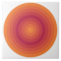 Naranja Sun Viva Magenta Circles