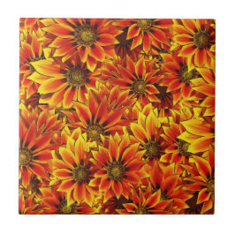 Azulejo Naranja Sunflowers