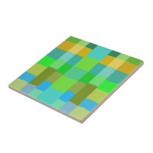 Naranja Verde Azul Púrpura Patrón Crema Resumen