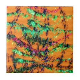 Azulejo Naranja You Glad