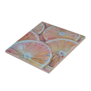 Azulejo Naranjas en rodajas