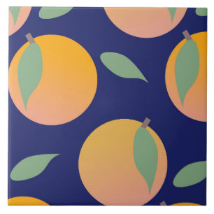 Azulejo Naranjas Grandes y Lindas