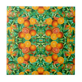 AZULEJO NARANJAS TROPICAL TILE