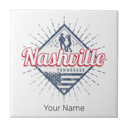 Azulejo Nashville City Tennessee Estados Unidos