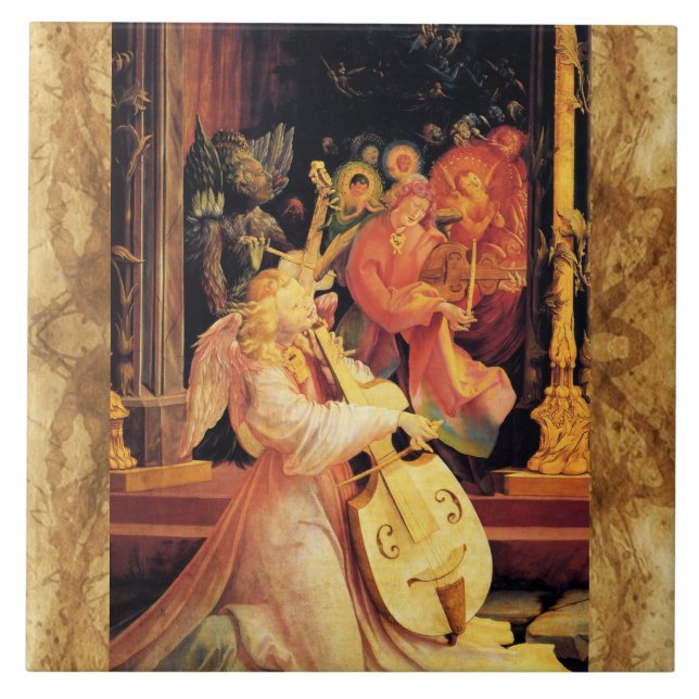 AZULEJO NATIVIDAD, MÚSICA HACIENDO ÁNGELES, MAGIA DE NAVID (Frente)