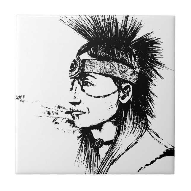 AZULEJO NATIVO AMERICANO (Frente)