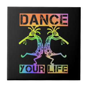 Azulejo Nativos Americanos Kokopelli - Baila Tu Vida 4