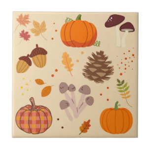 Azulejo Naturaleza de otoño