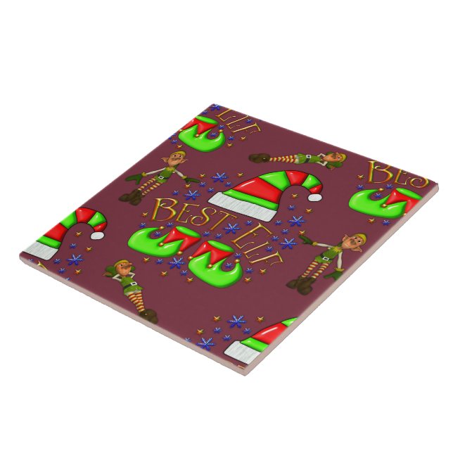Azulejo Navidades de Cute Elves (Lado)
