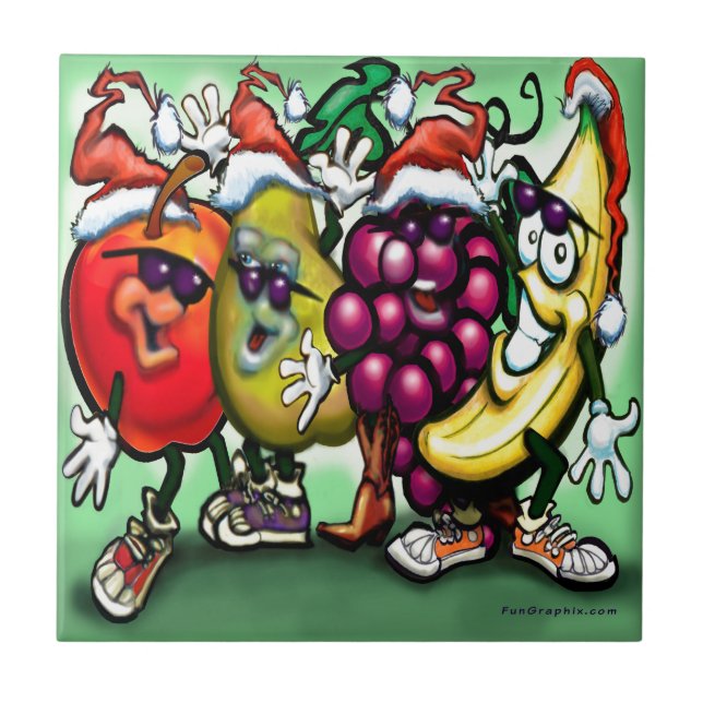 Azulejo Navidades de frugalidad (Frente)