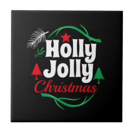 Azulejo Navidades de Holly Jolly
