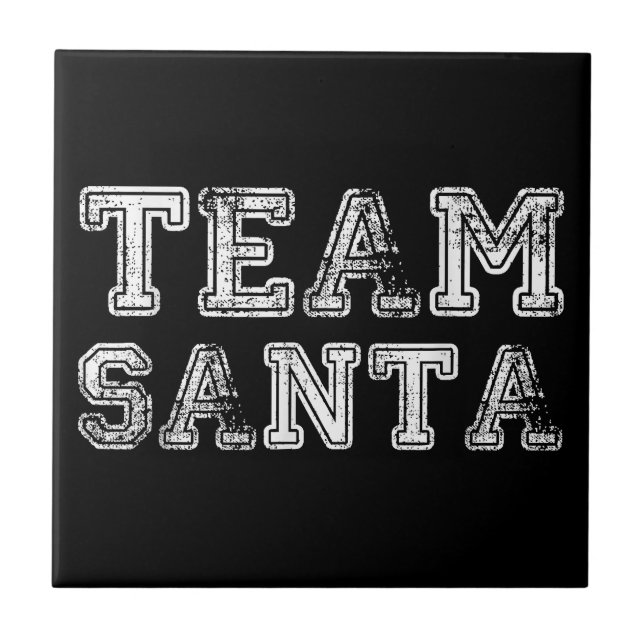 Azulejo Navidades de Team Santa Funny (Frente)