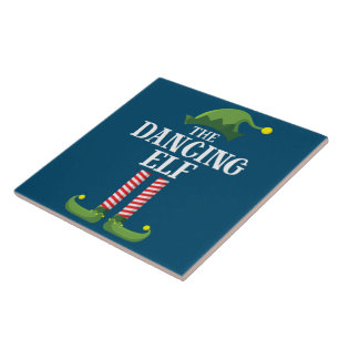 Azulejo Navidades del grupo familiar Elf Mateo Dancing Fie