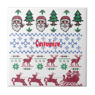 Azulejo Navidades feos estilo dulce Thunder_Cove