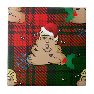 Azulejo navidades se deshacen de trump