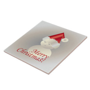 Azulejo Navidades Snowman
