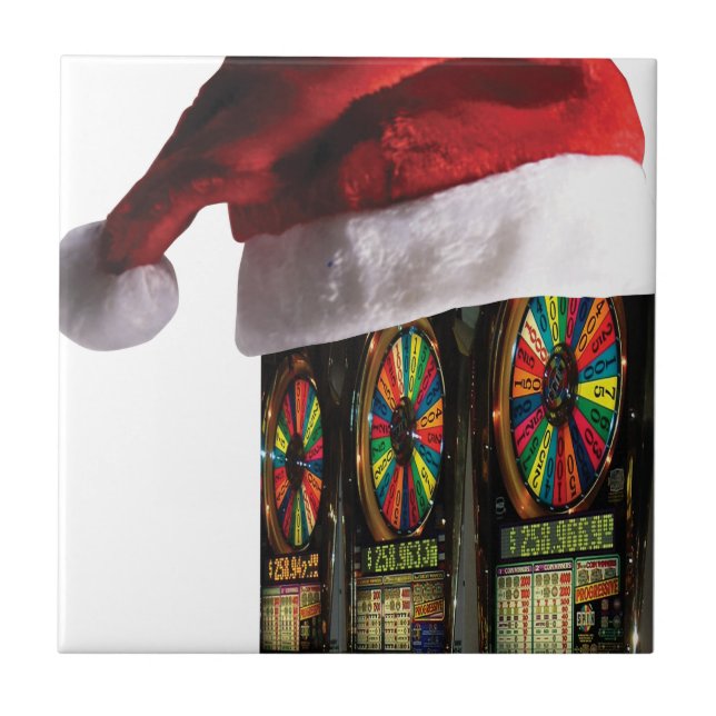 Azulejo Navidades Vegas Slot Machine (Frente)