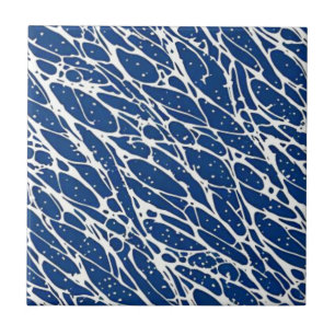 Azulejo Navy blue pattern