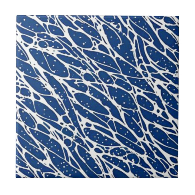 Azulejo Navy blue pattern (Frente)